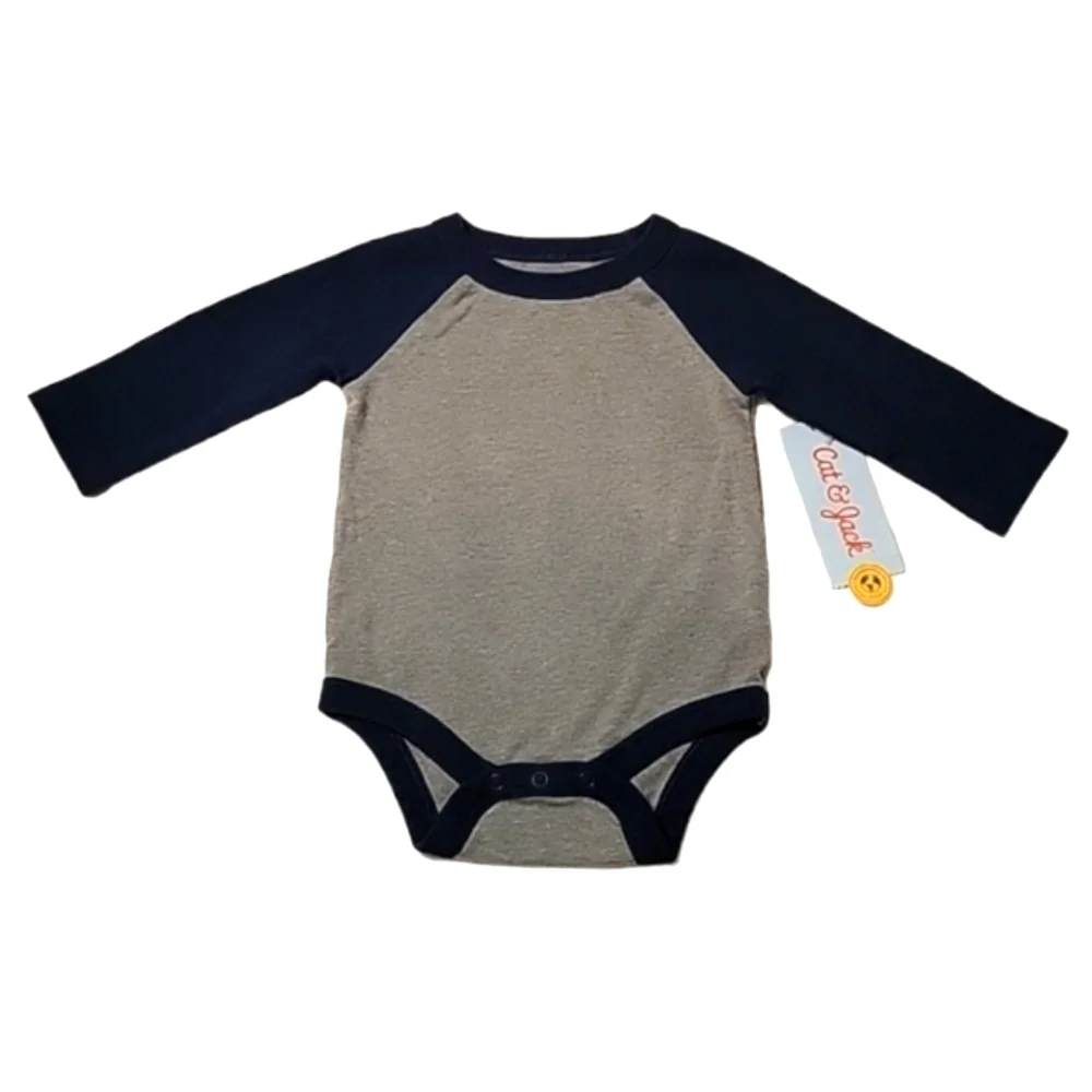 NEW Children's Place & Cat & Jack 4 Piece Unisex Infant Onesies Bodysuit Bundle
